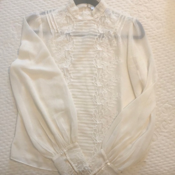 Top shop tall size US4 UK 8 blouse Sézane like - Picture 2 of 6
